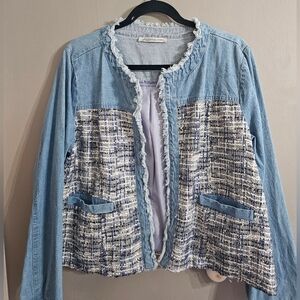 Denim & Tweed Jacket Blazer